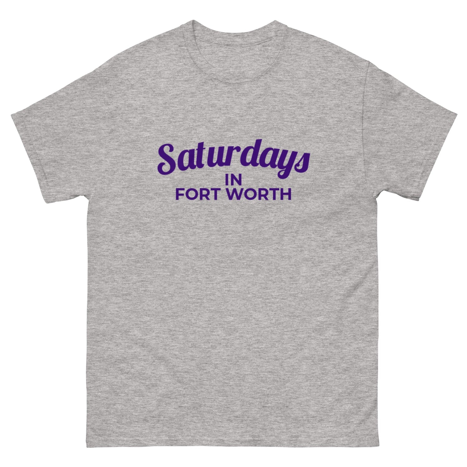"Saturdays in" Tees (Text Only)