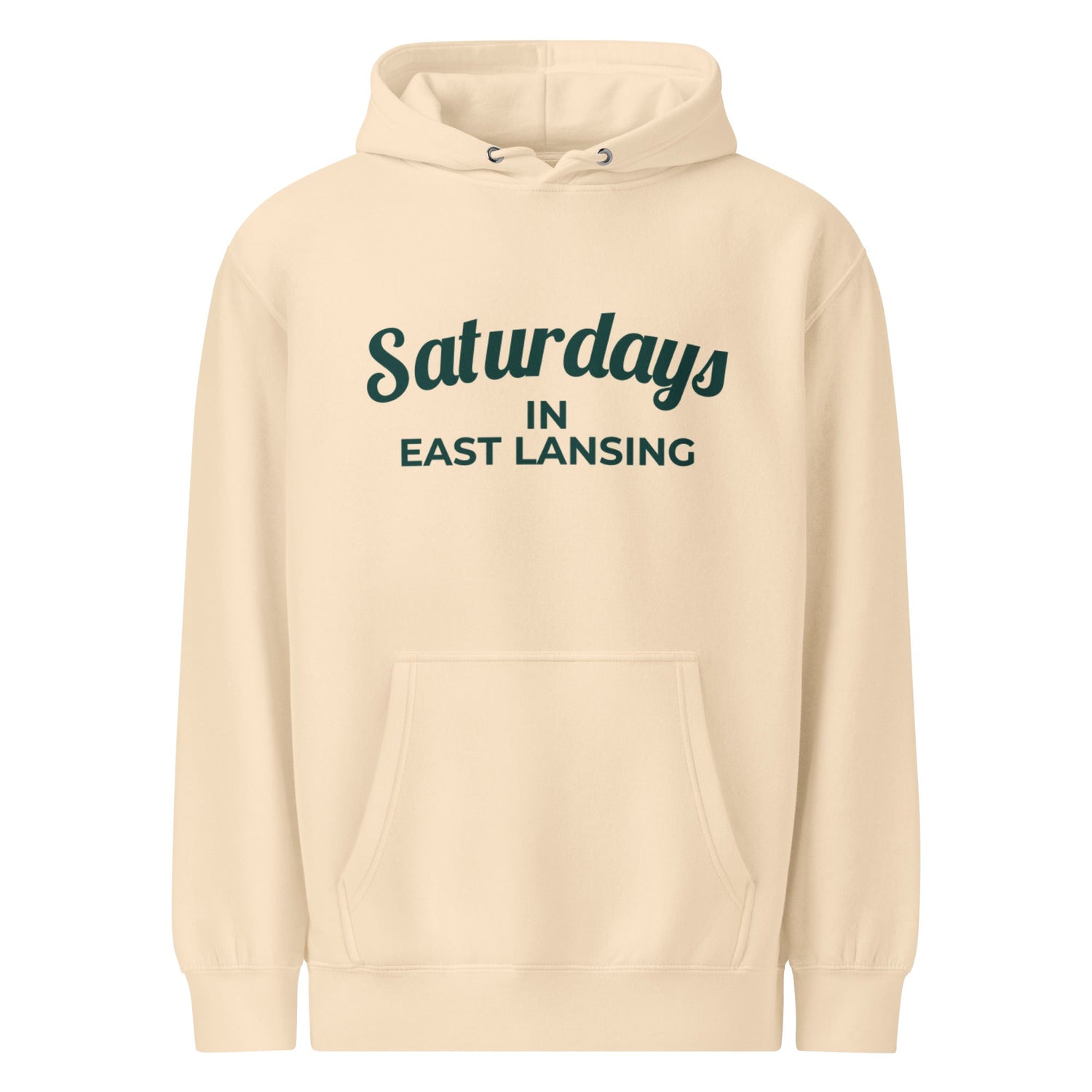 "Saturdays in" Hoodies (Text Only)